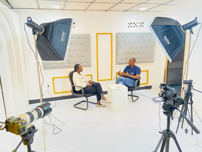 Professional videography session at Goshen Motion Studio